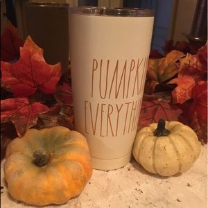 Rae Dunn PUMPKIN EVERYTHING Tumbler NWT